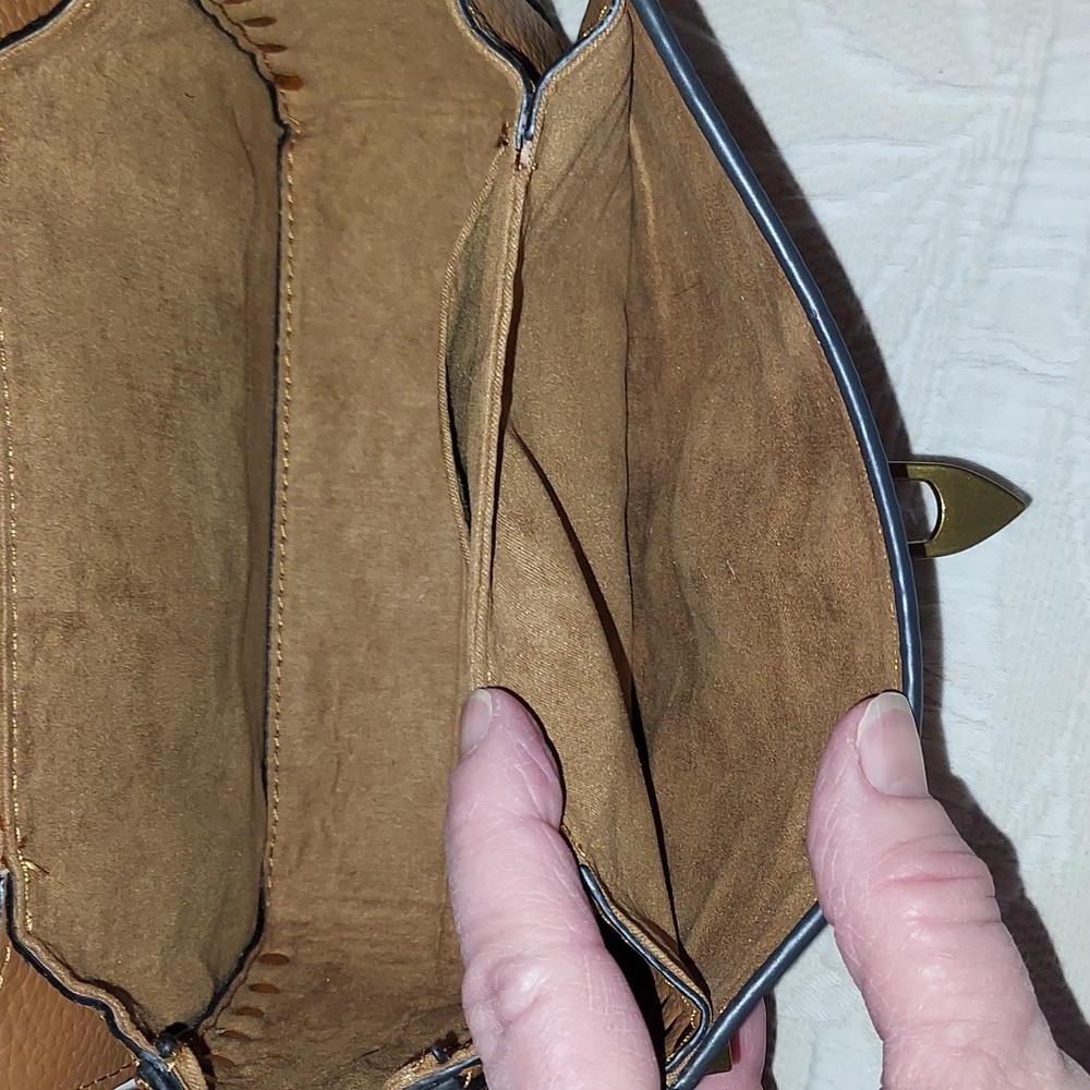 Leather Crossbody Bag - Picture 10 of 14